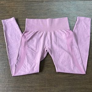 COPY - NVGTN Pink Contour Seamless Leggings